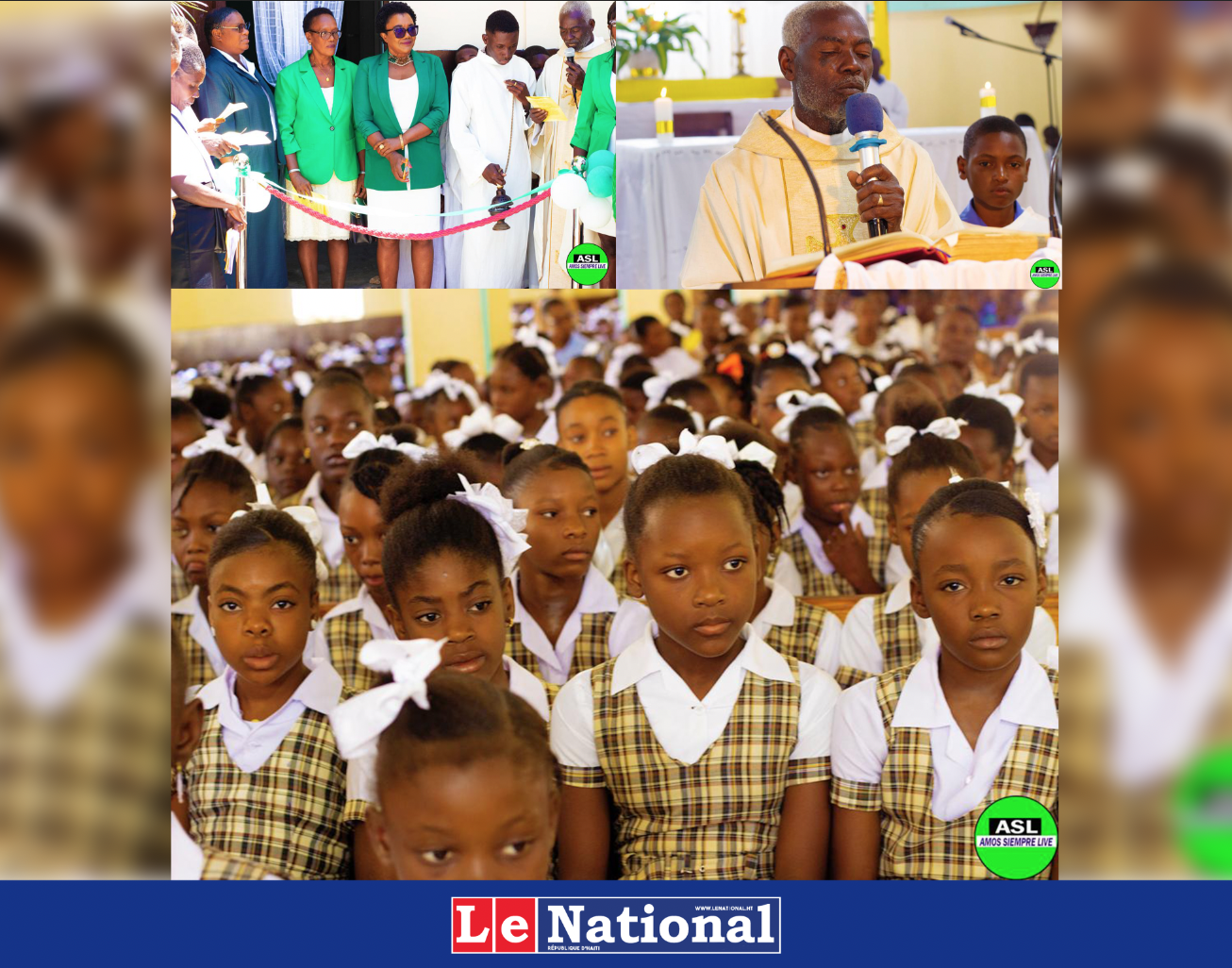 Inauguration de la nouvelle bibliothèque de l'École des Sœurs de St Joseph à Dondon : une célébration de la culture et de l'éducation